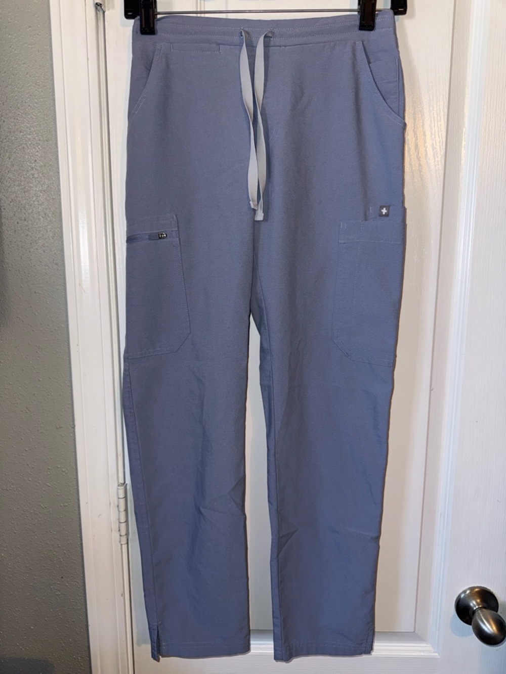 FIGS Woman’s Vapor Blue Yola Skinny Scrub Pants Size XXS/P